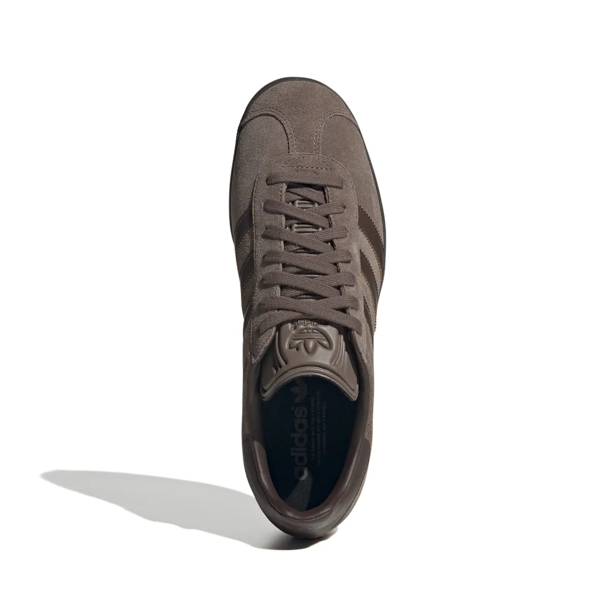 Mens Classic Brown Adidas Gazelle Sneakers - Suede Comfort & Retro Style