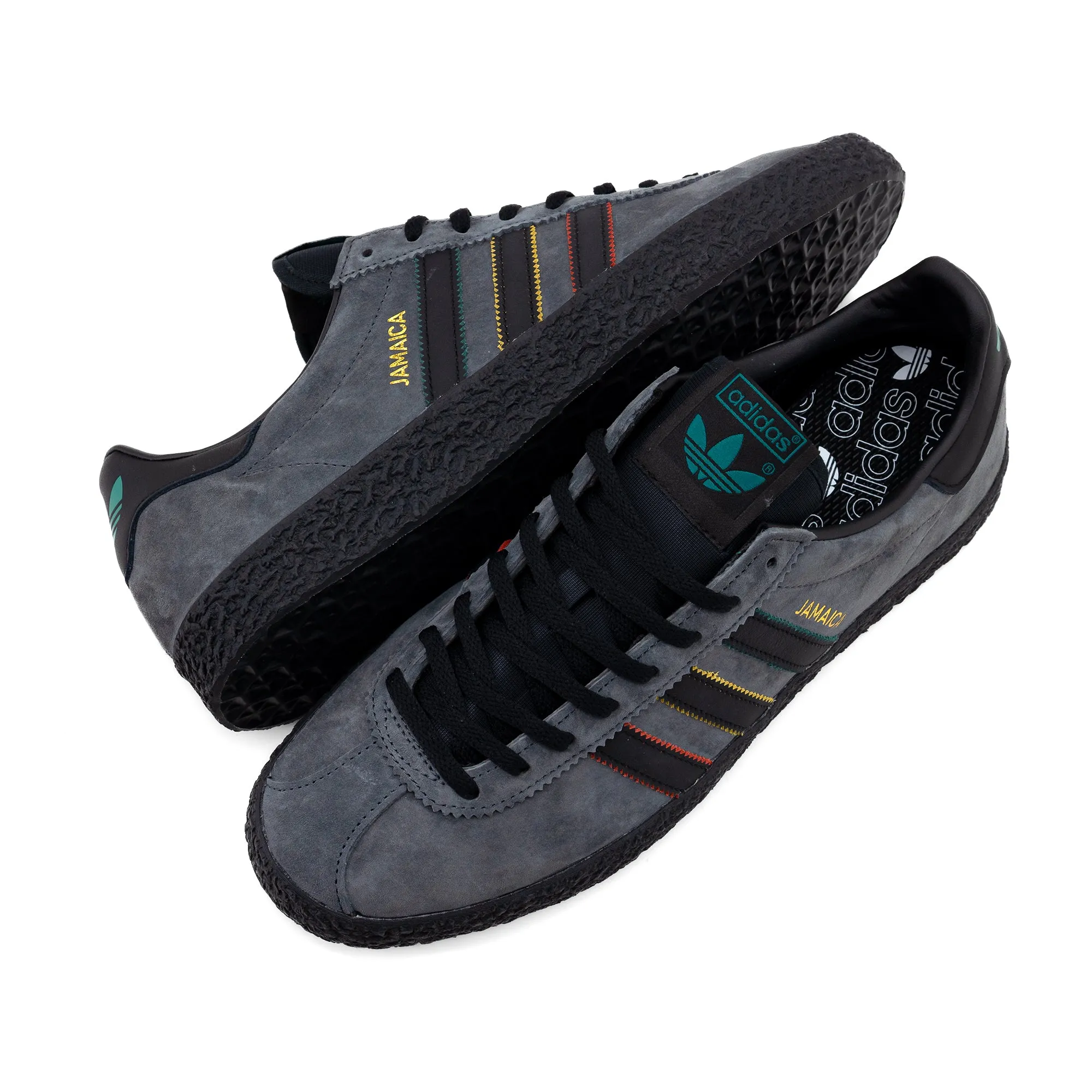 Vibrant Adidas Jamaica Collection - Green/Yellow Athletic Wear (Model IH3241)