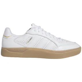 Adidas Tyshawn Low Sneakers - Classic White/Gum Sole, Premium Skate Shoes