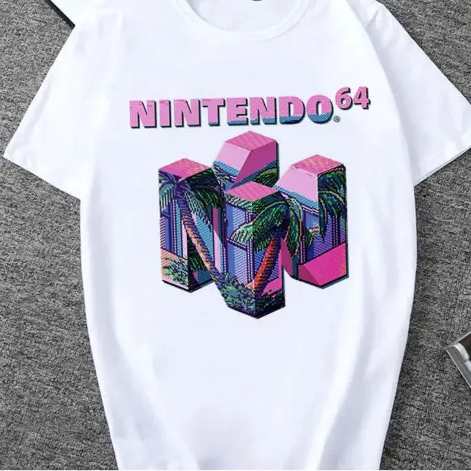 Aesthetic Vaporwave Cool Print T-Shirt