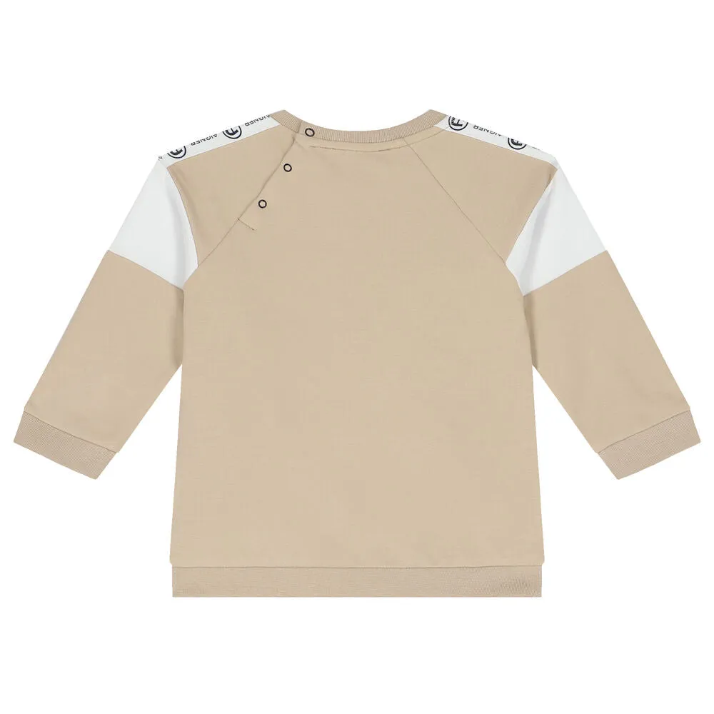 Aginer Sweater Logolight Brown