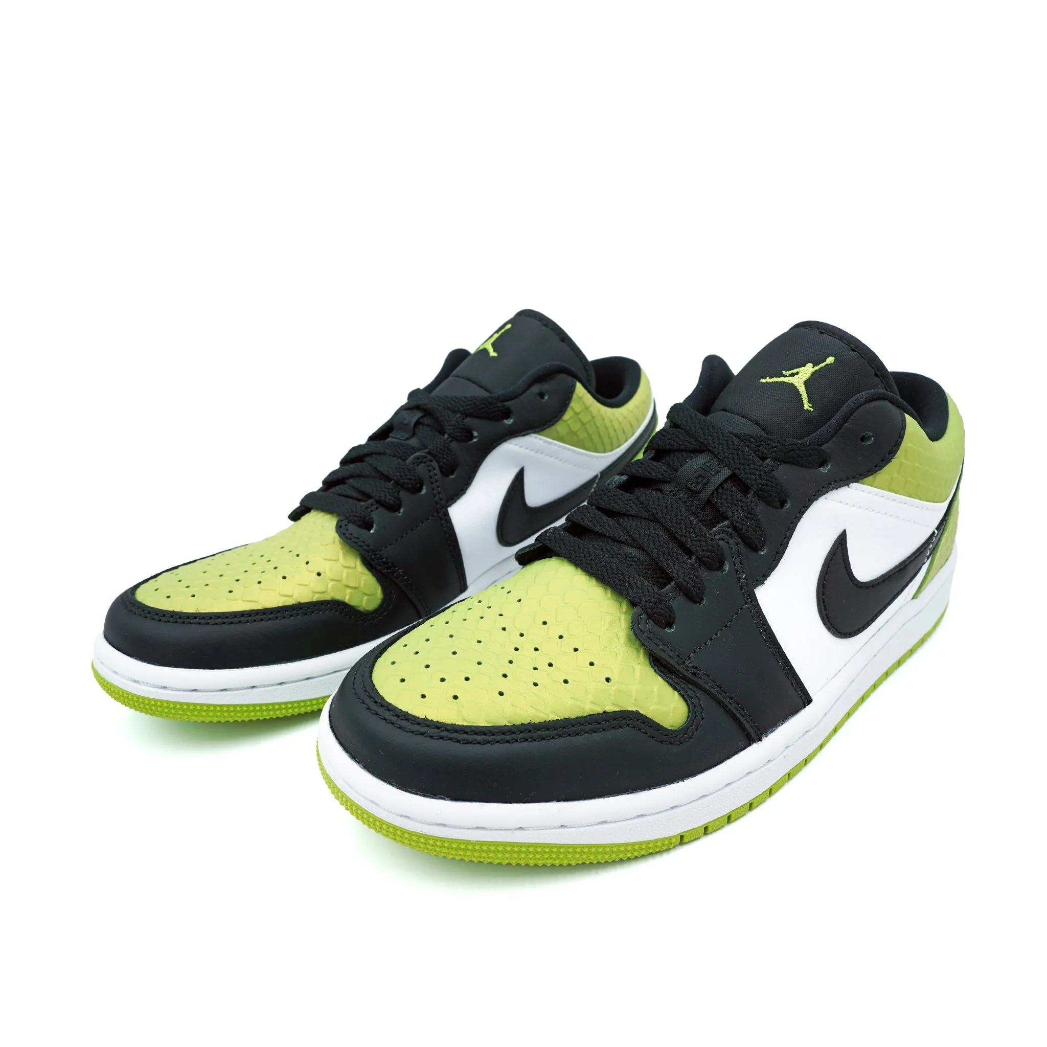 AIR JORDAN 1 LOW SNAKESKIN VIVID GREEN (WOMEN'S) 2022