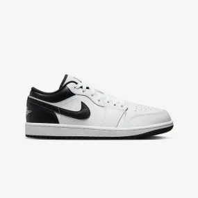 AIR JORDAN 1 LOW 'WHITE/BLACK-WHITE'