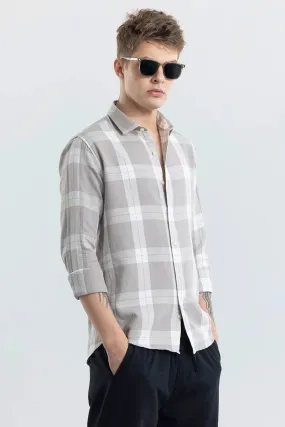 Arianna Grey Check Shirt