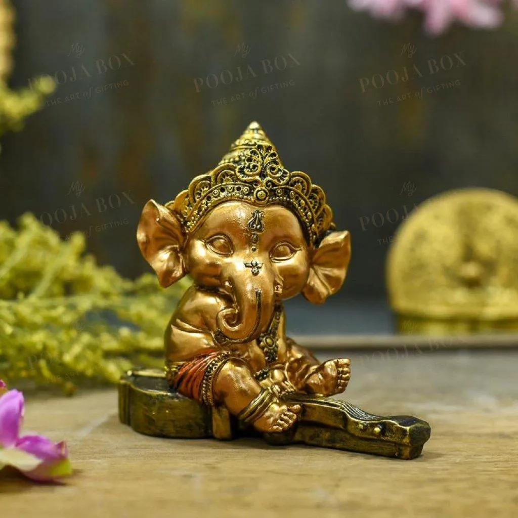 Bal Ganesha On Violin