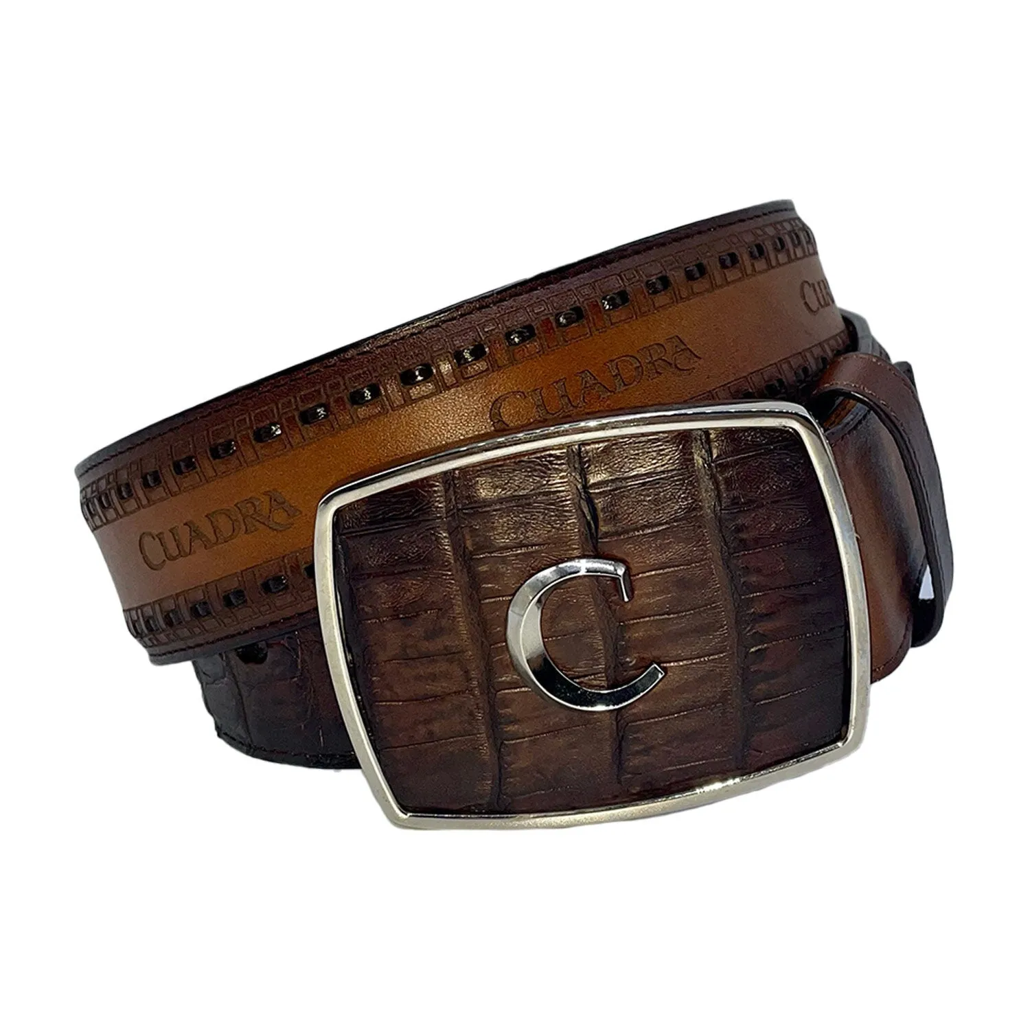 BELT CUADRA BROWN CV397FC