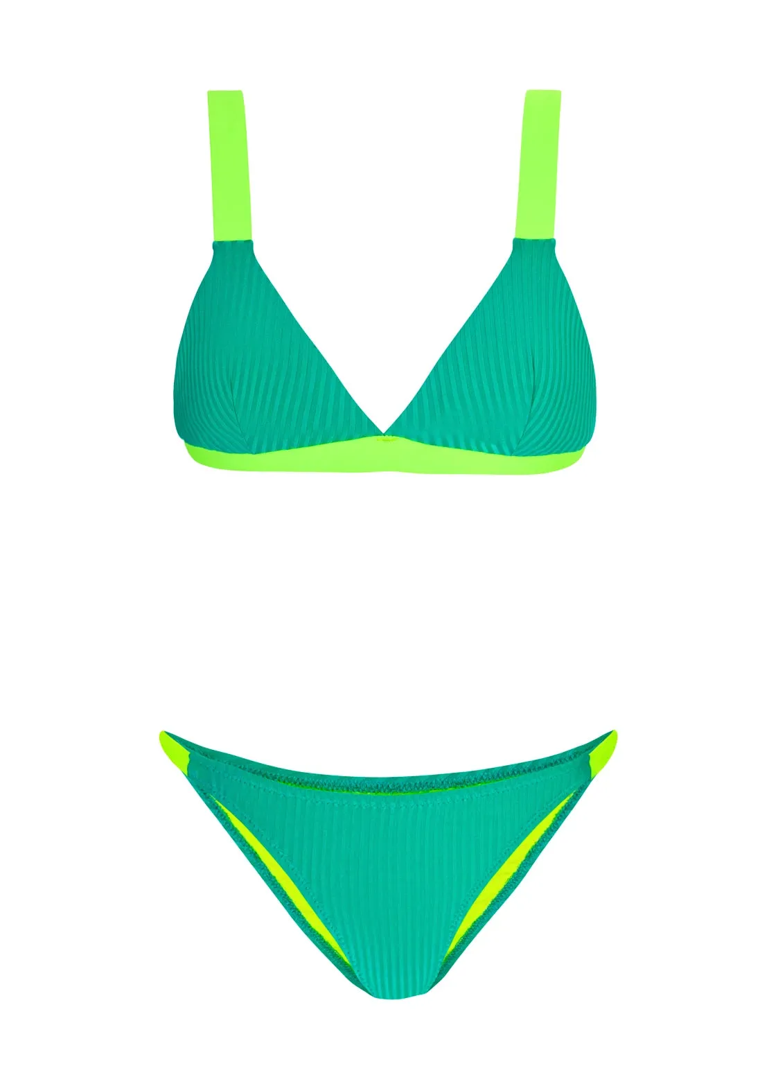 BIKINI TRIANGLE GREEN