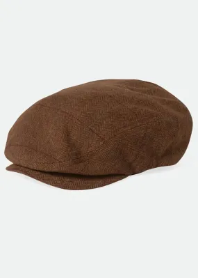 Brixton Hooligan Snap Cap Cap Brown Light Brown