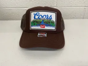 Brown Coors Hat