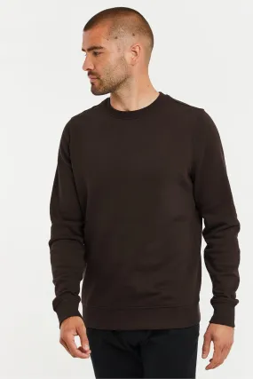 Brown - Fleece Sweatshirt