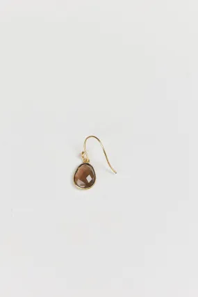 Carrie Earrings (Smokey Brown)