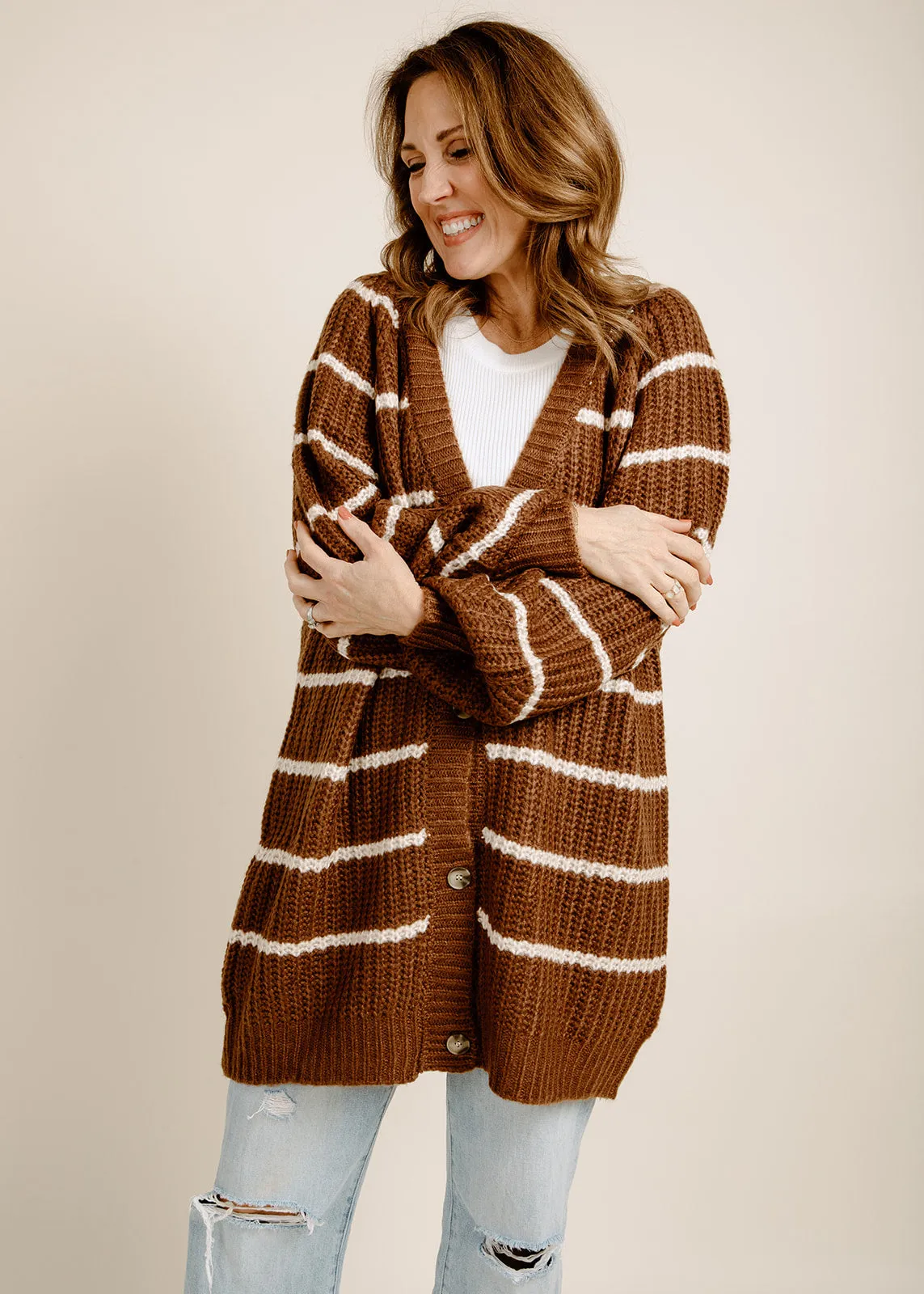 Cecilia Cardigan - Brown