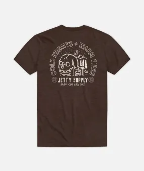 Cold Nights Tee - Brown