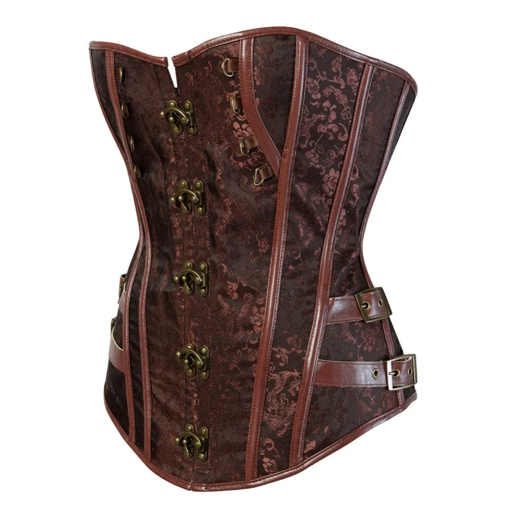 Corset Drag Vamp (Brown)