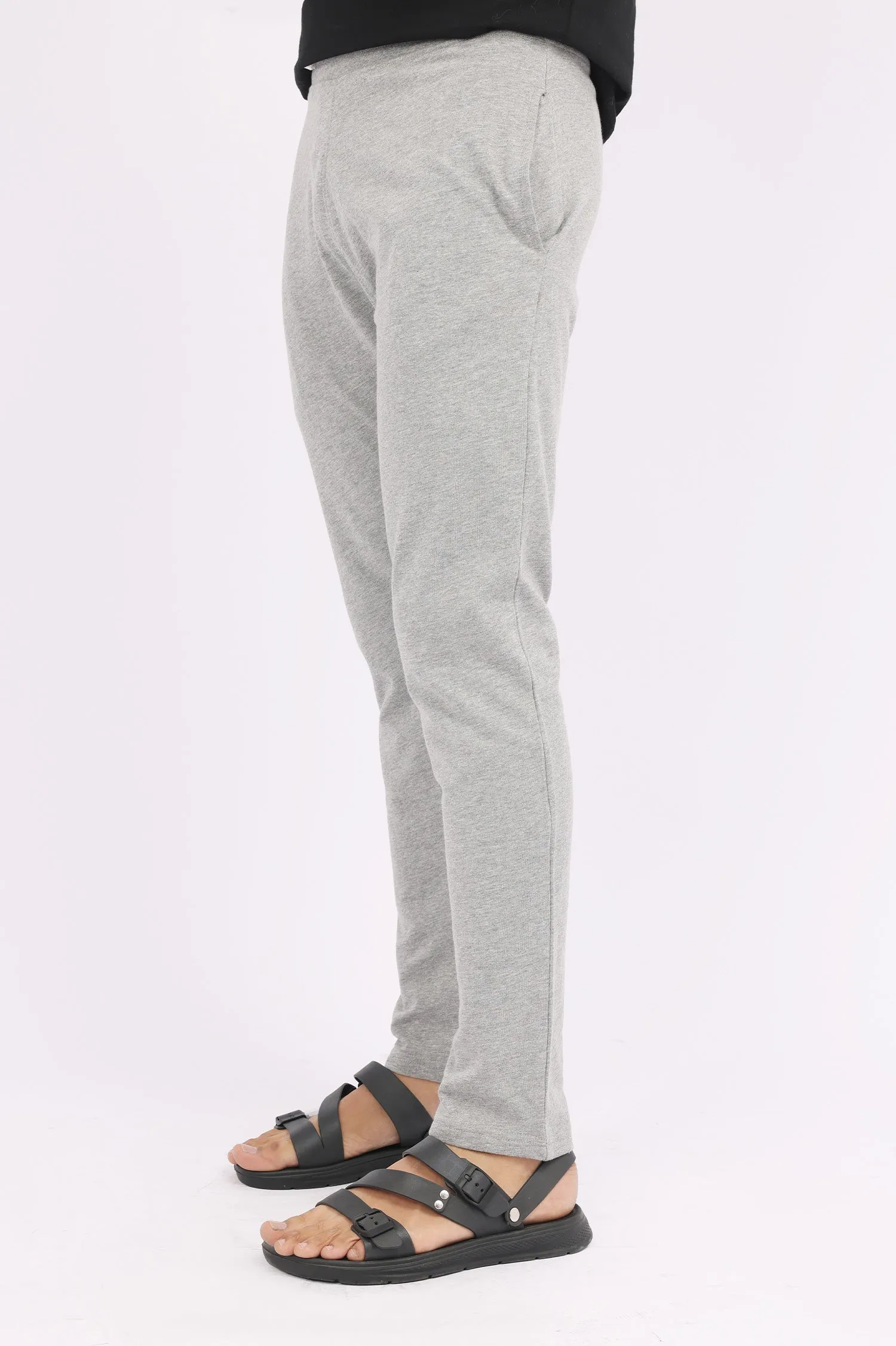 COTTON PAJAMAS-GREY