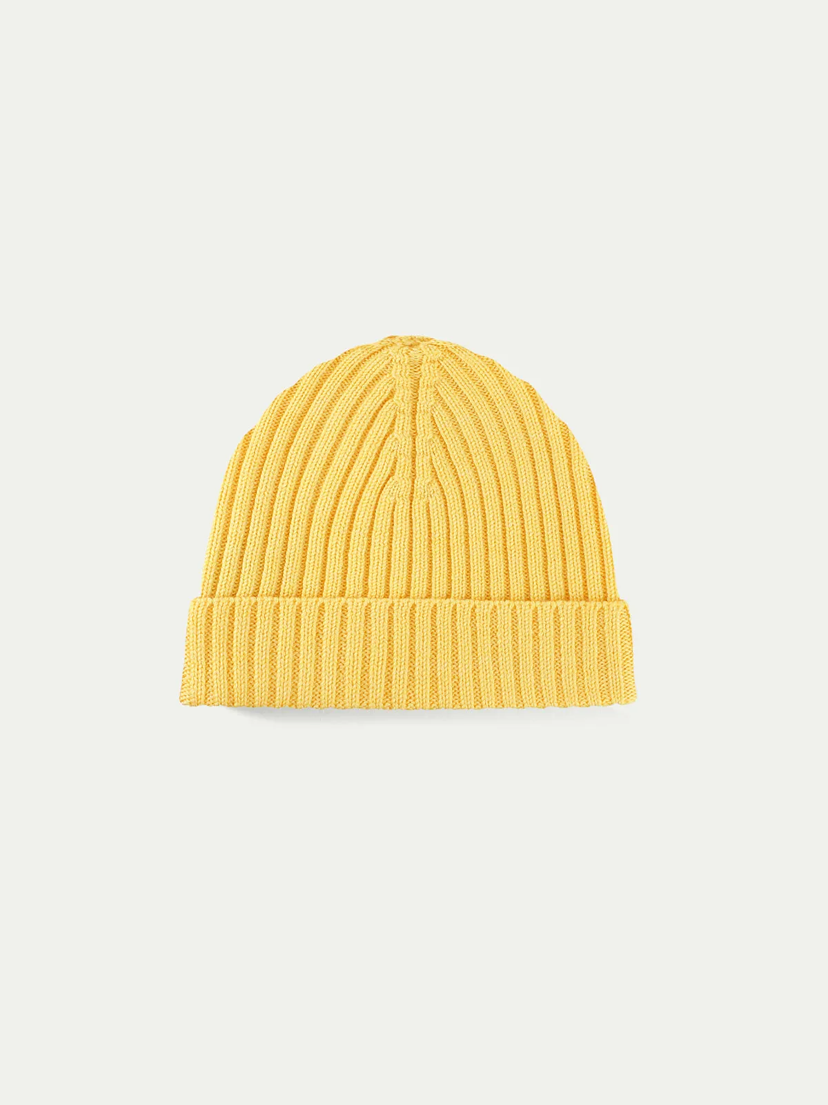 Extrafine Merino Hat Yellow