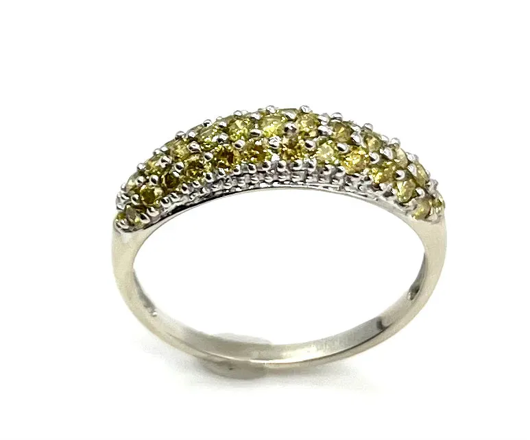 Fancy Yellow Diamond Band