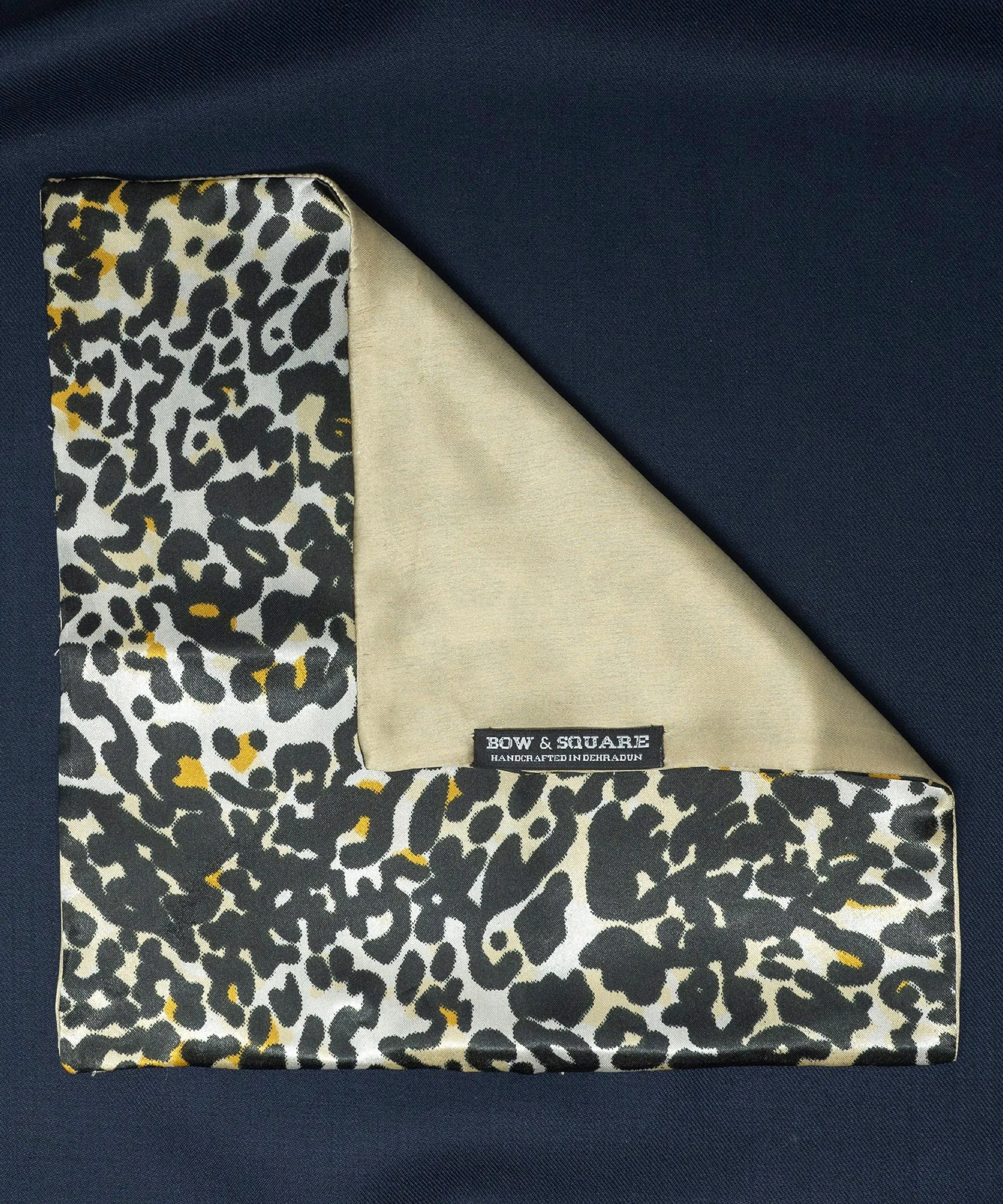 Golden Brown Pocket Square