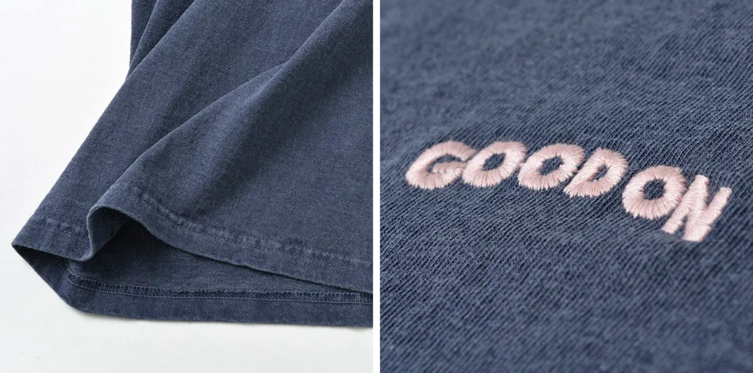 GOOD ON / GOOD ON Arch Logo Embroidery T-shirt