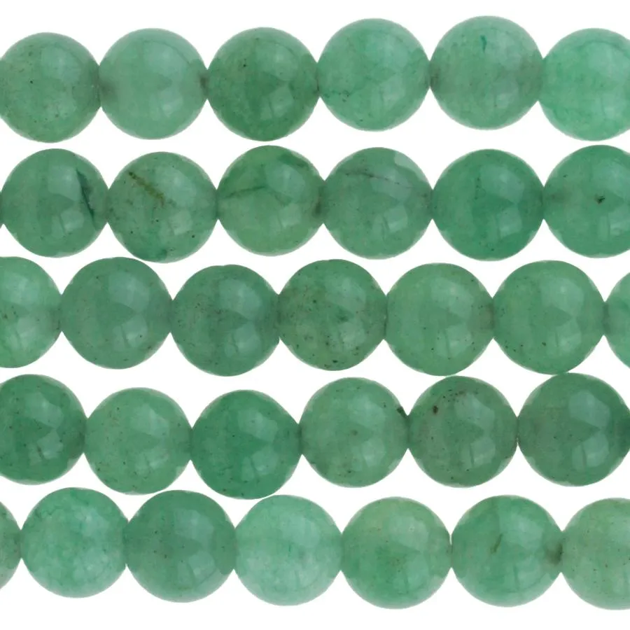 Green Aventurine (AAA) 6mm Round 8-Inch