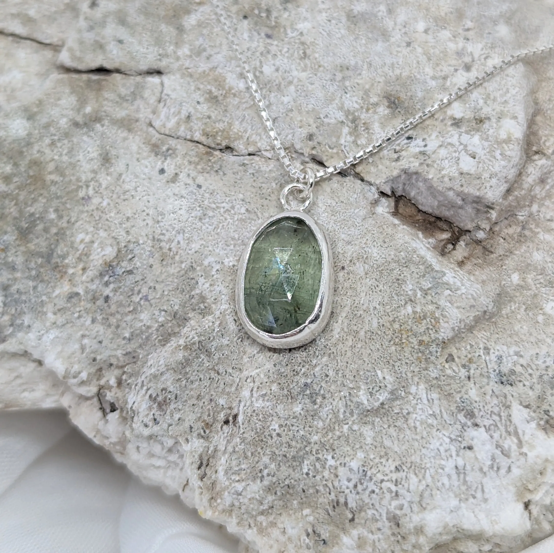 Green Kyanite Necklace