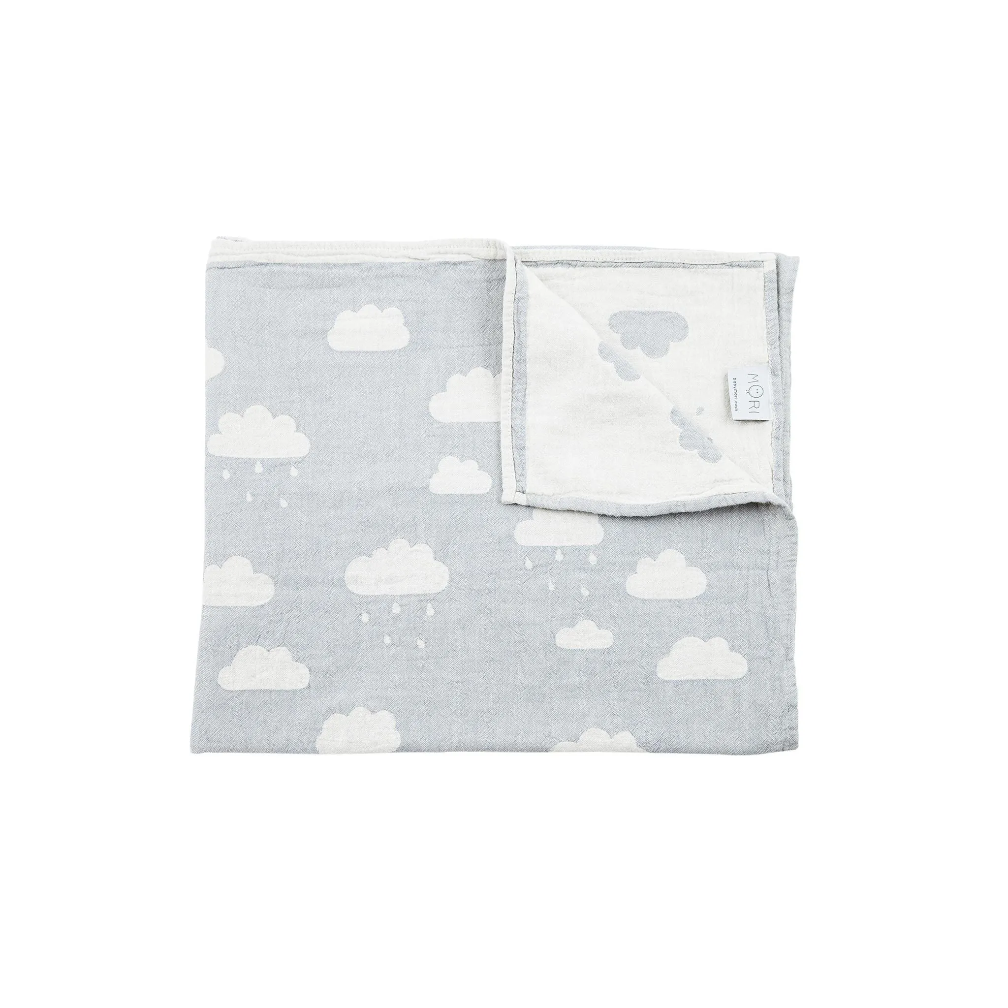 Grey Cloud Throw