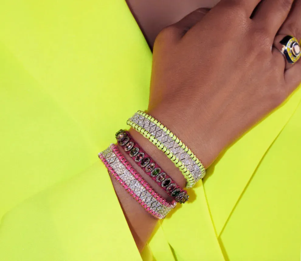 Janeiro Neon Yellow Bracelet