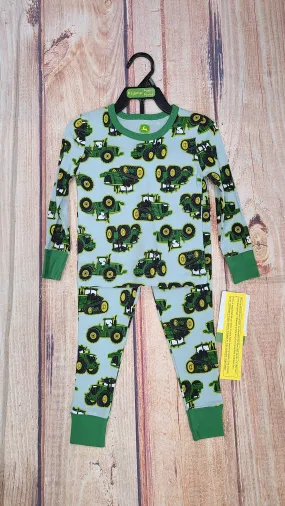 JOHN DEERE TRACTOR TOSS  2- PIECE PJ SET