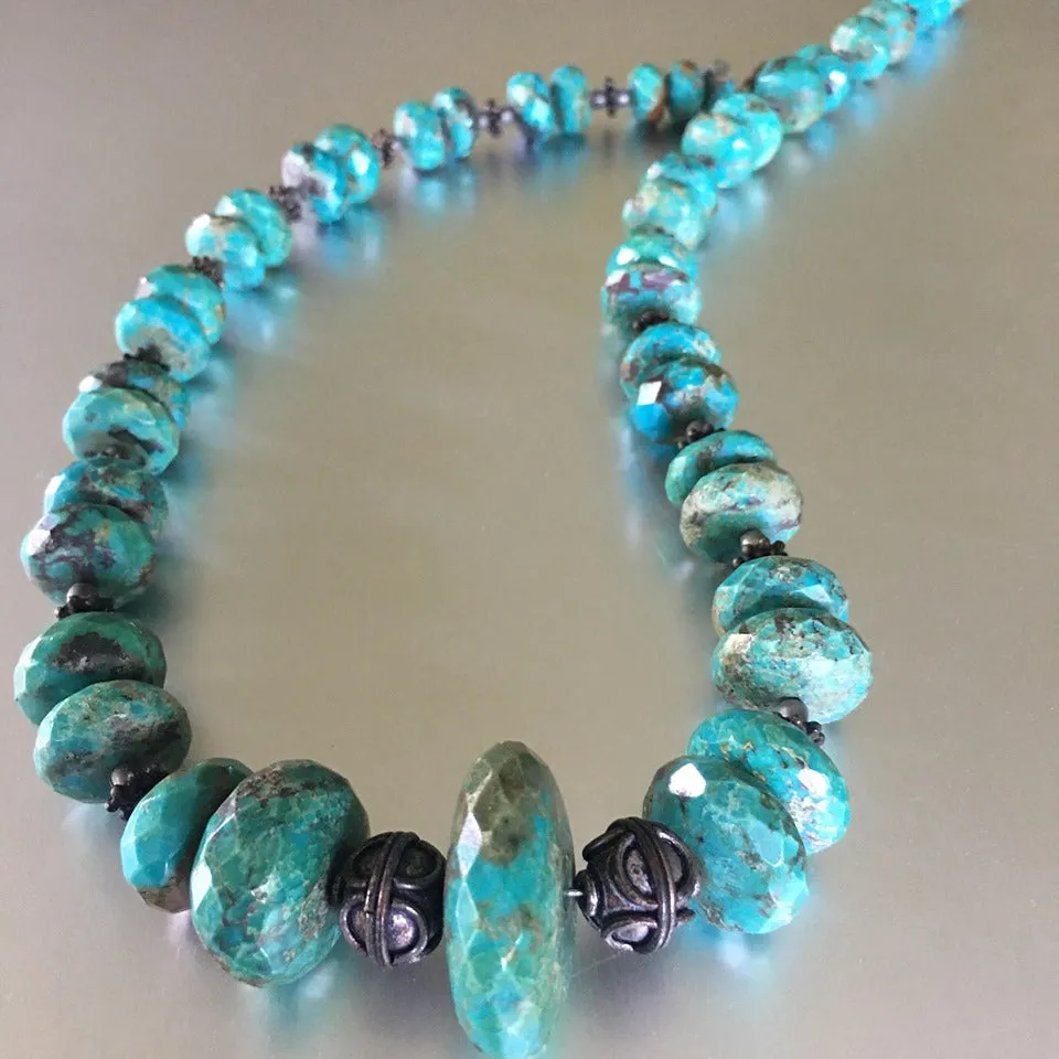 Kiera Green Turquoise Necklace