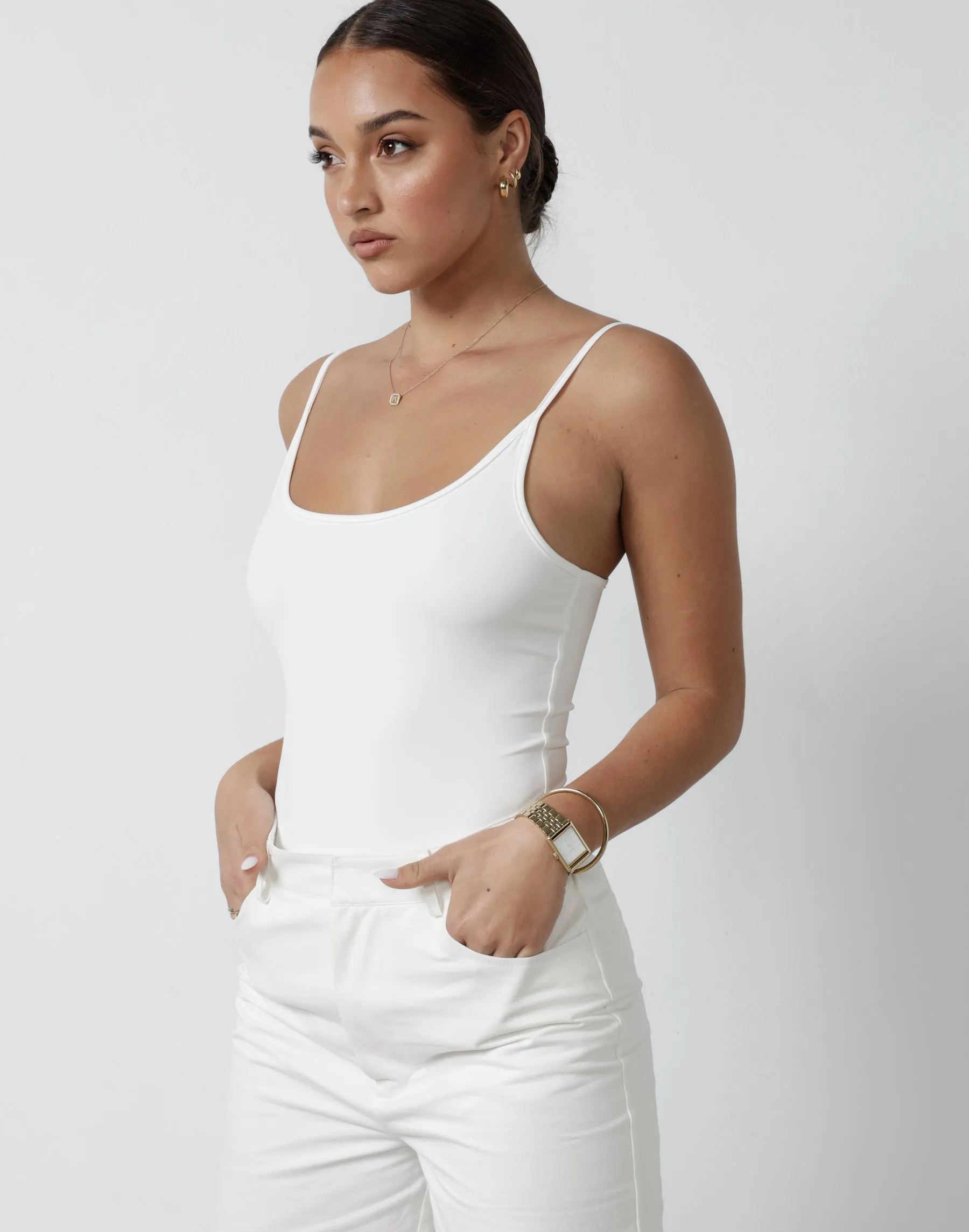 Leia Bodysuit (White)