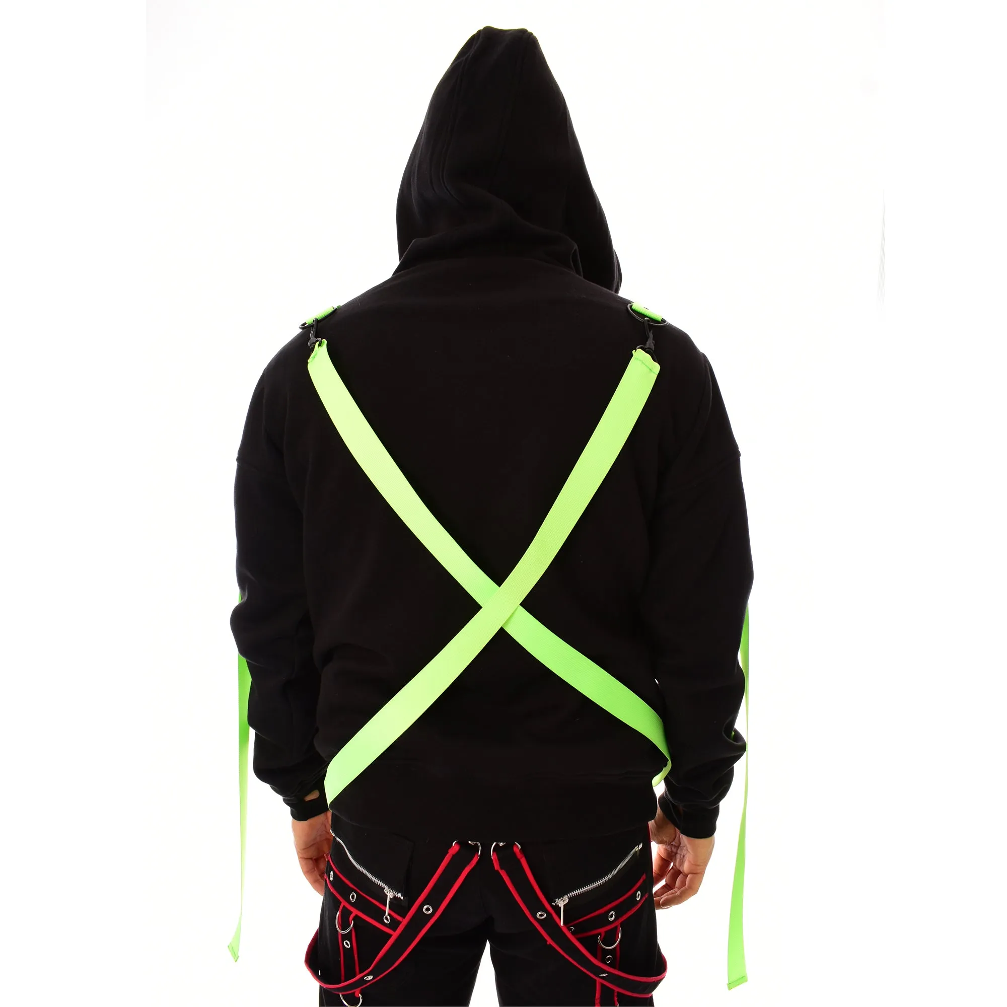 LUCID HOOD - BLACK/GREEN