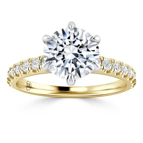 Maddison - 18ct Yellow Gold - Round