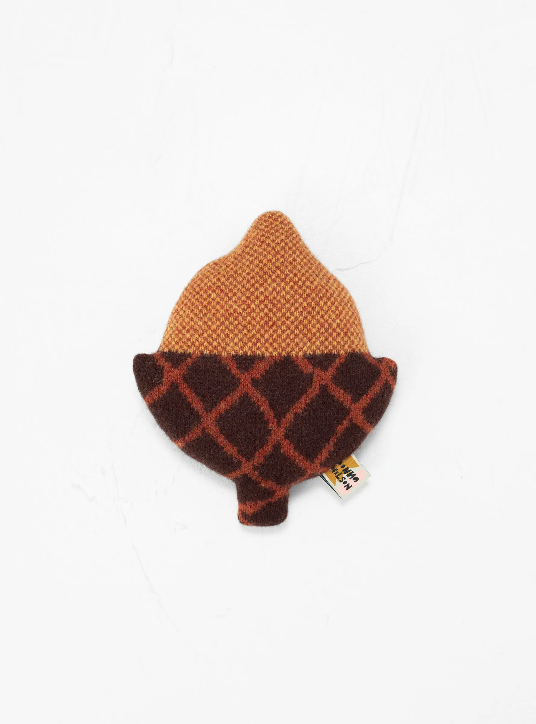 Mini Acorn Cushion Brown