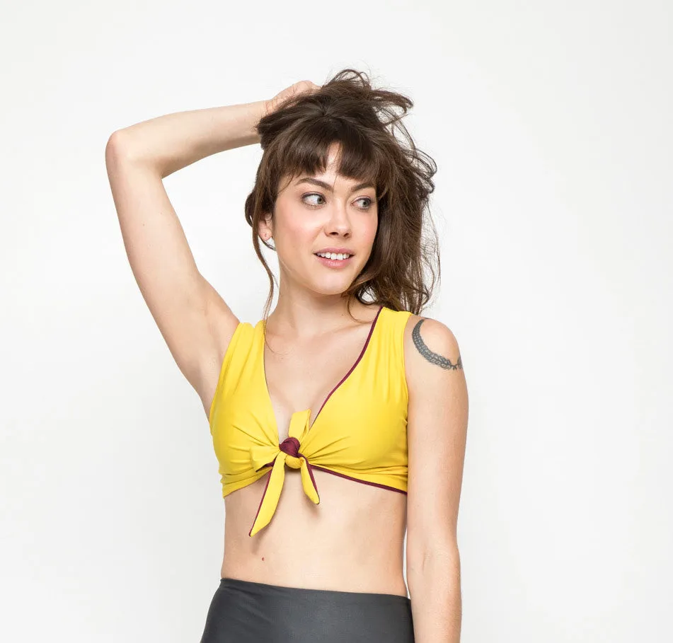 Mylo -Bikini Top Yellow