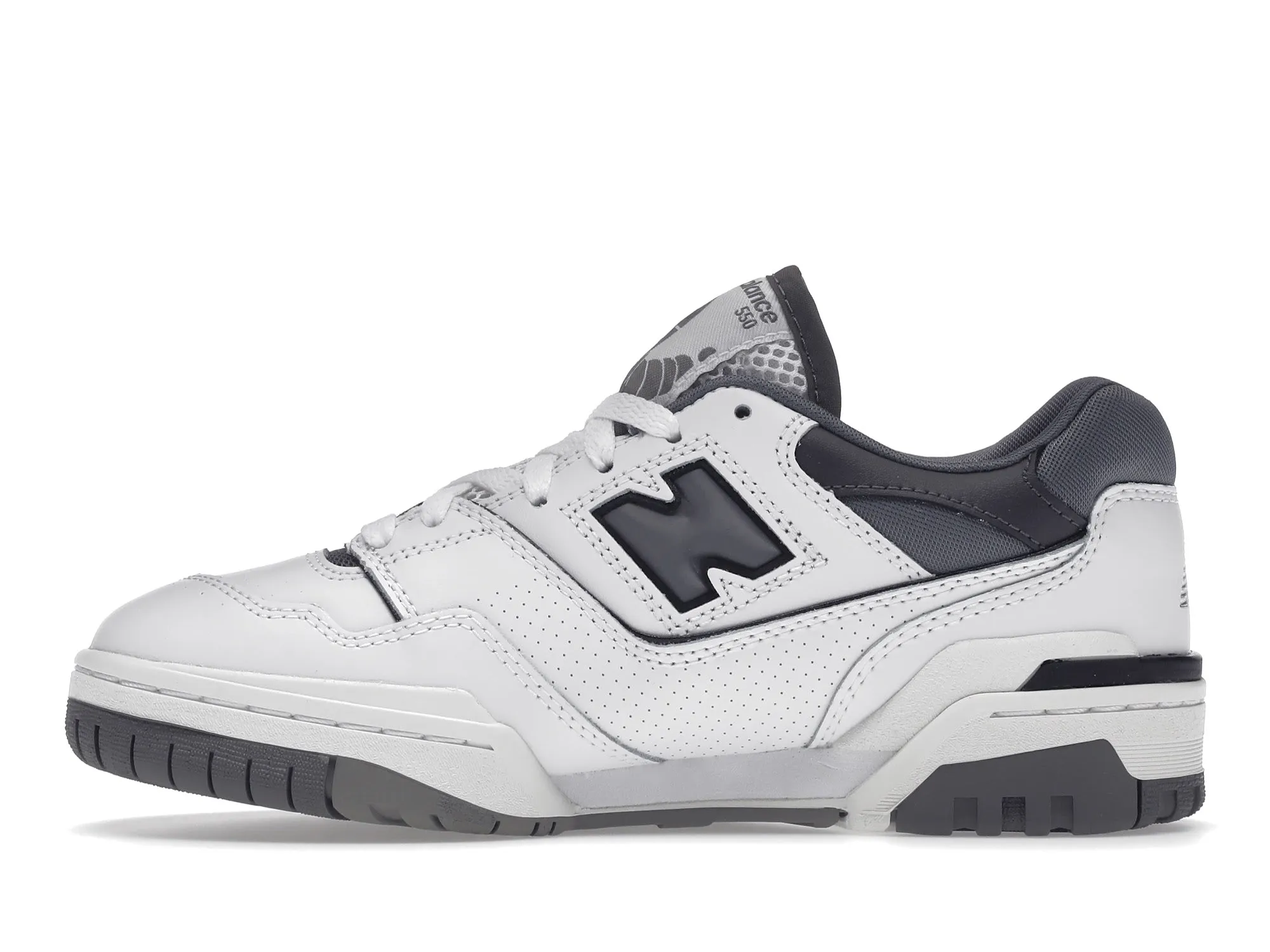 New Balance 550 White Grey Dark Grey