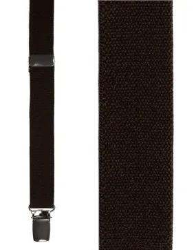 "Dark Brown Oxford" Suspenders