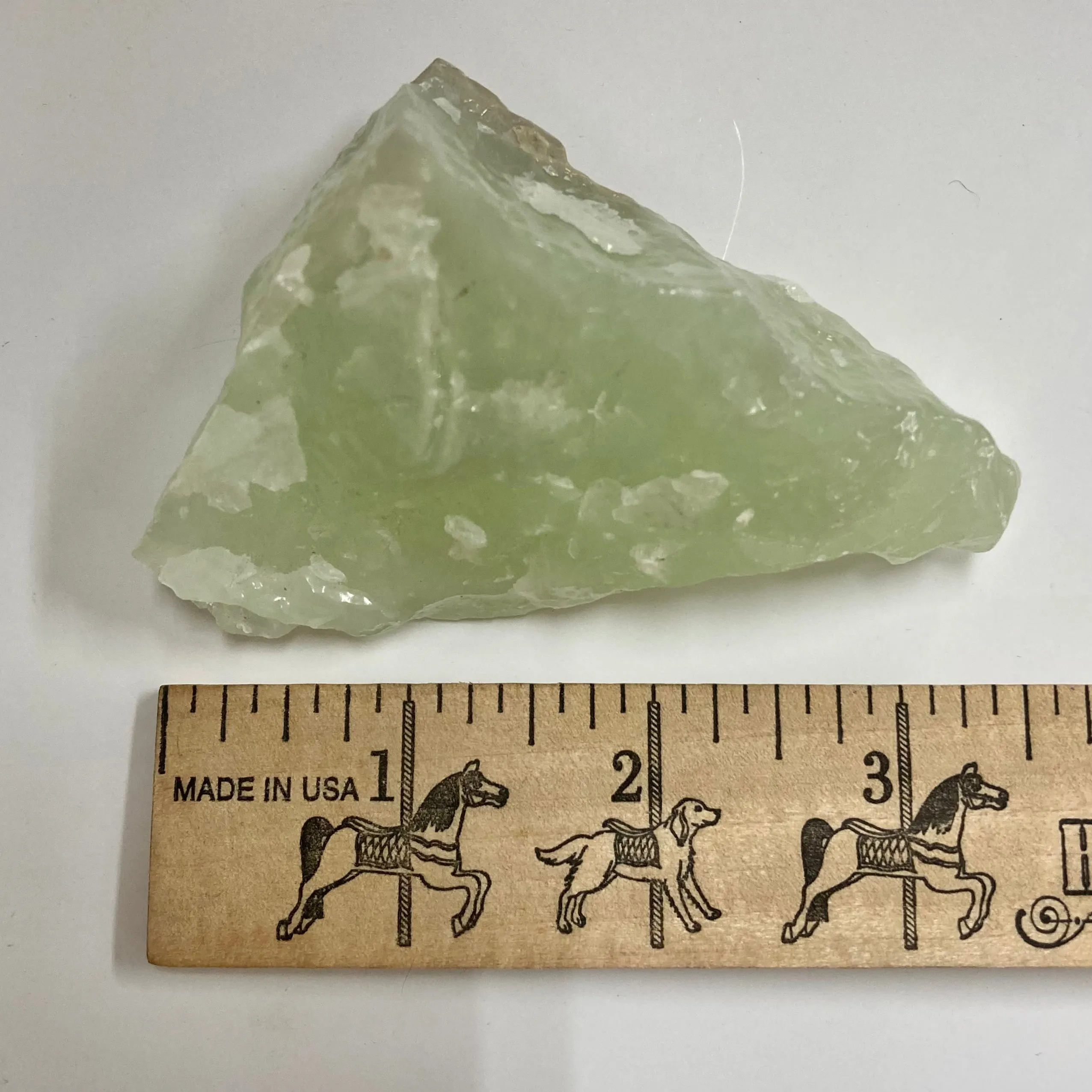 Raw Green Calcite Crystal