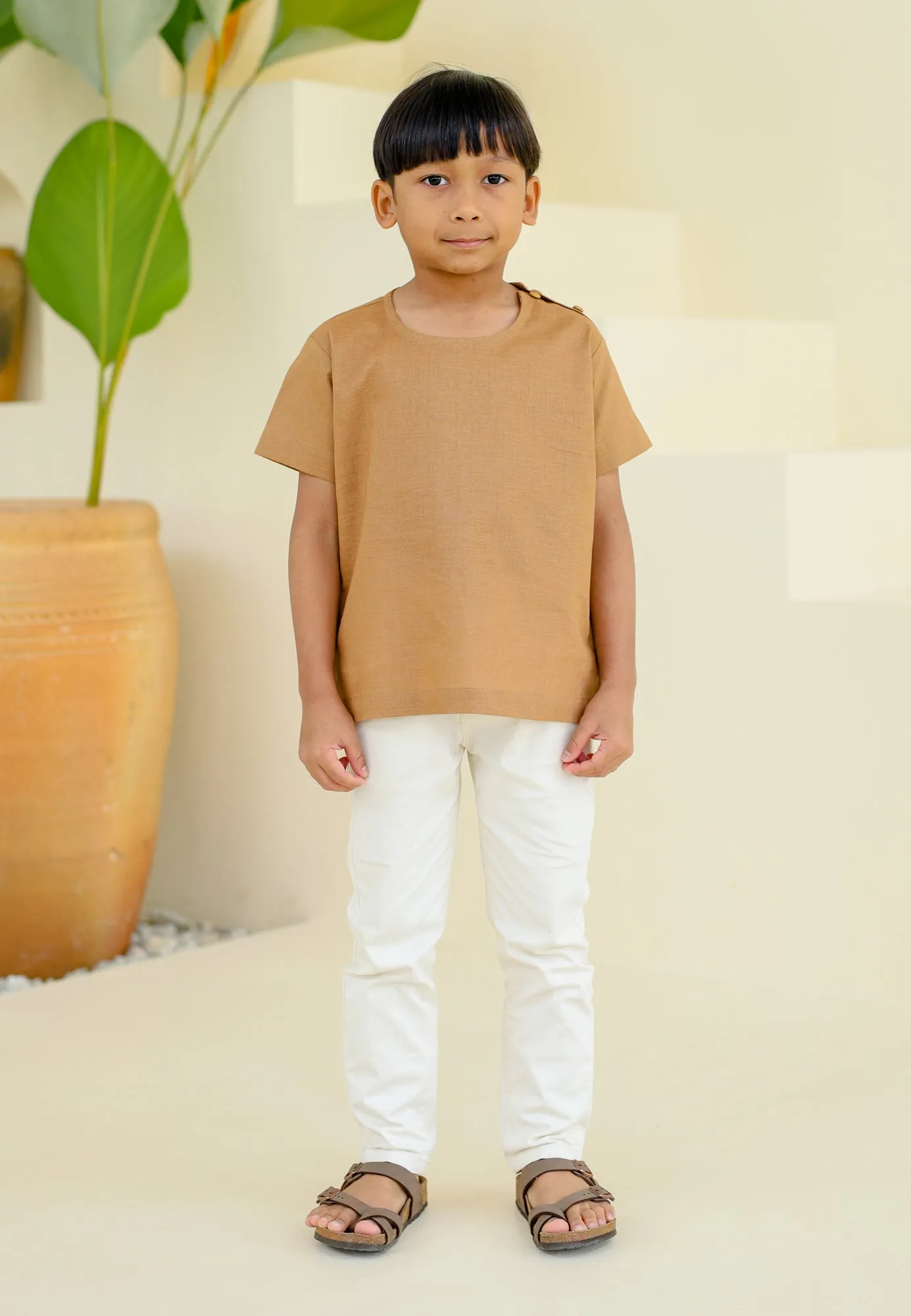 Shirt Boy (Dark Brown)