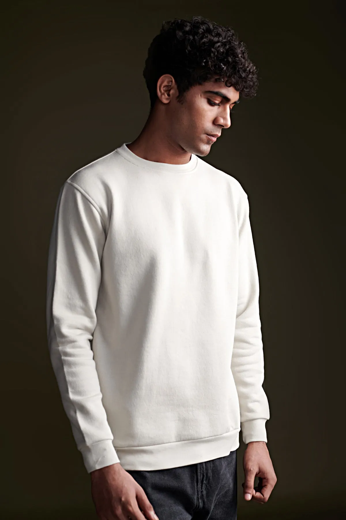 Smoke White Sweatshirt