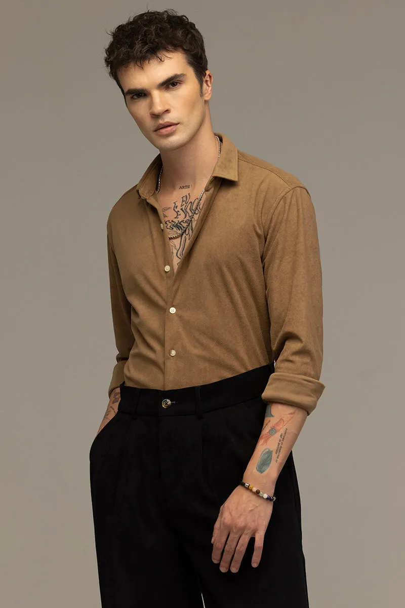 Smooth Sail Brown Shirt