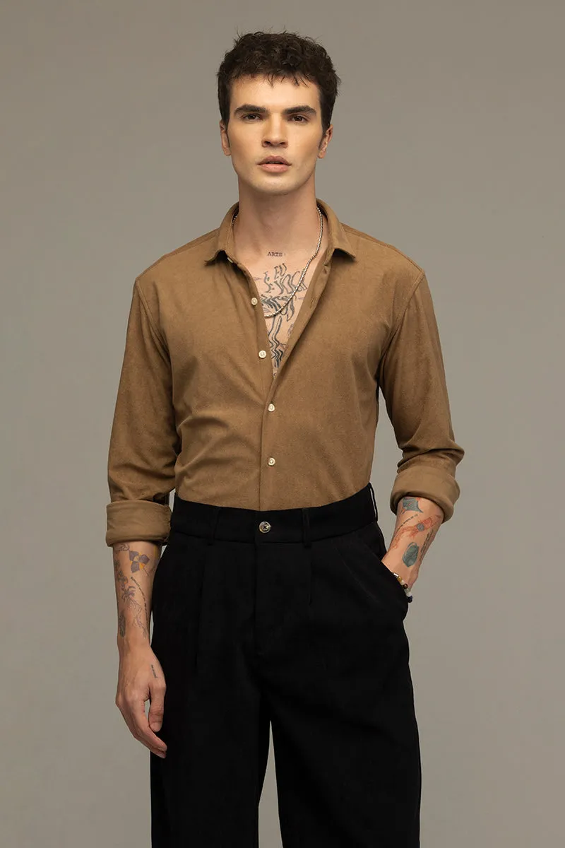 Smooth Sail Brown Shirt