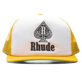 Spade Trucker - Yellow/White