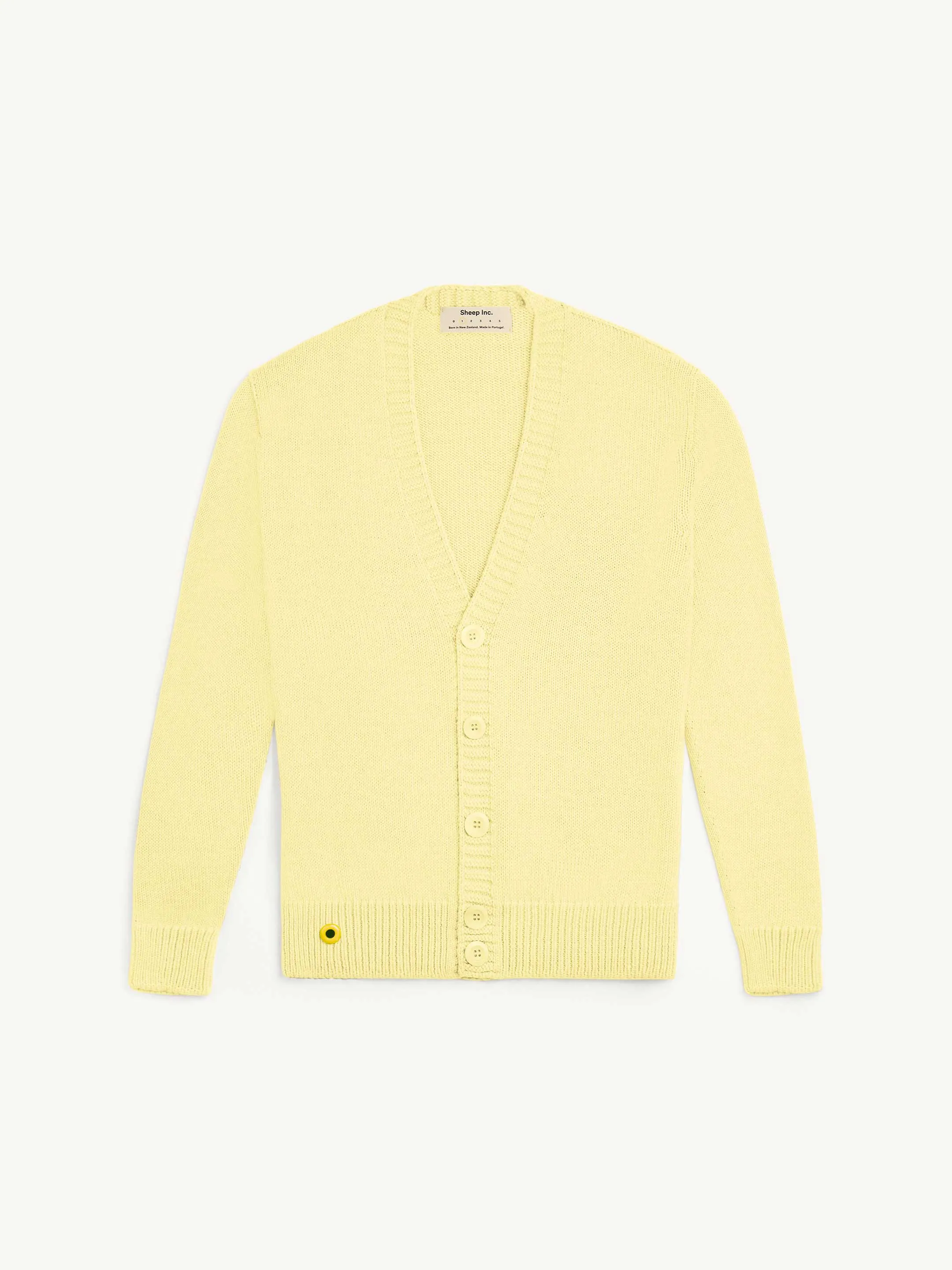 The Cardigan - Lemon Yellow