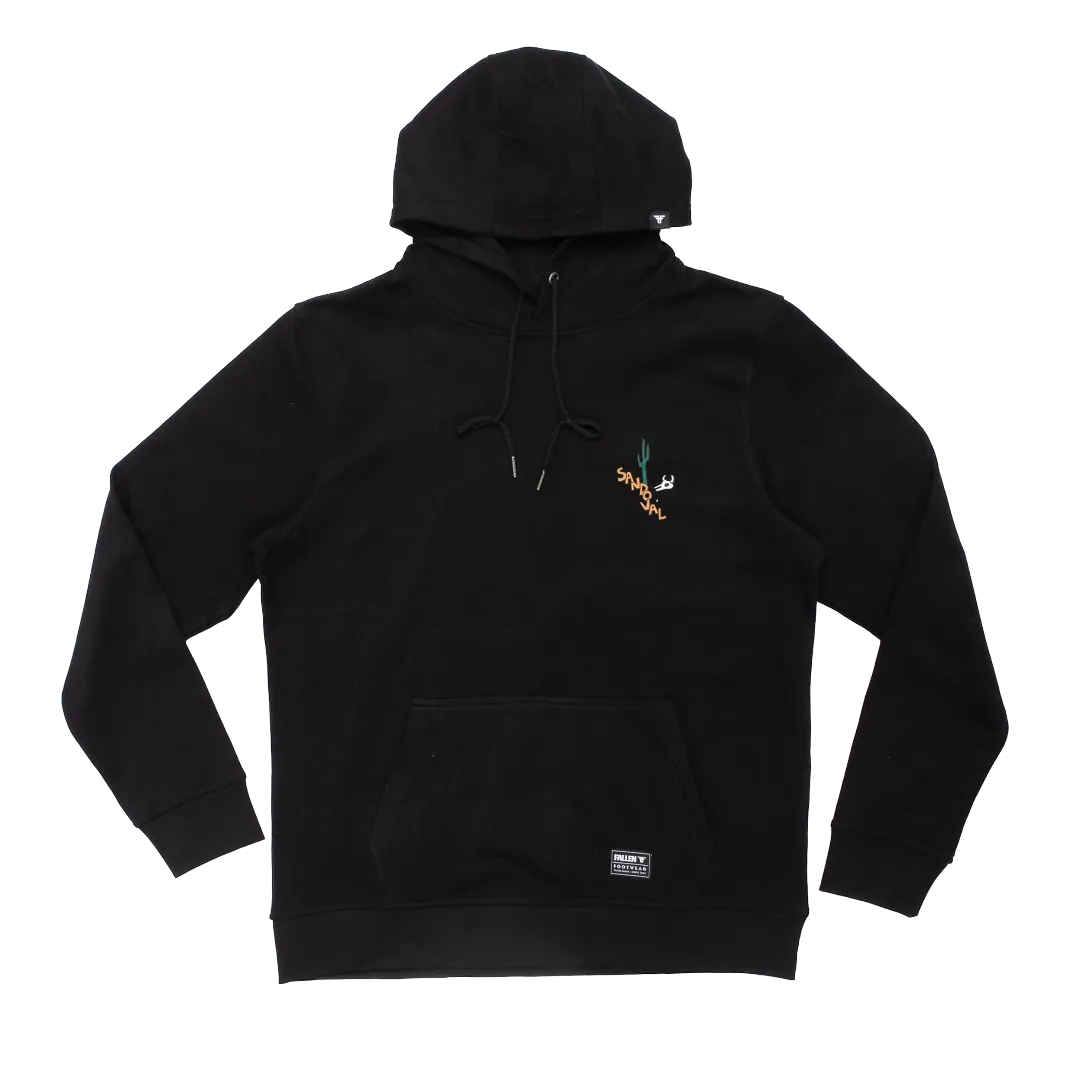 THE WANDERER HOODIE BLACK/YELLOW