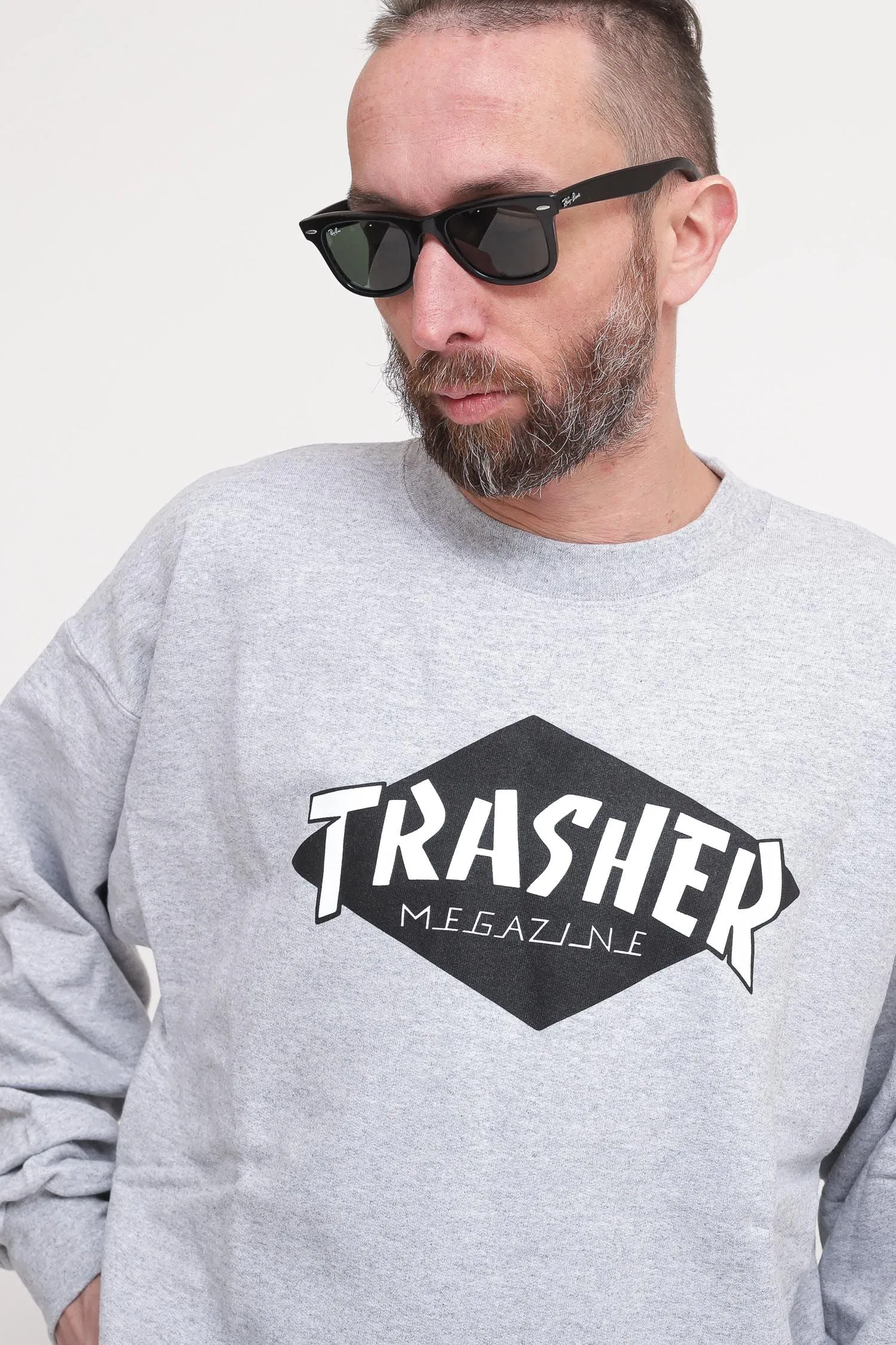 Trasher Crewneck - Grey