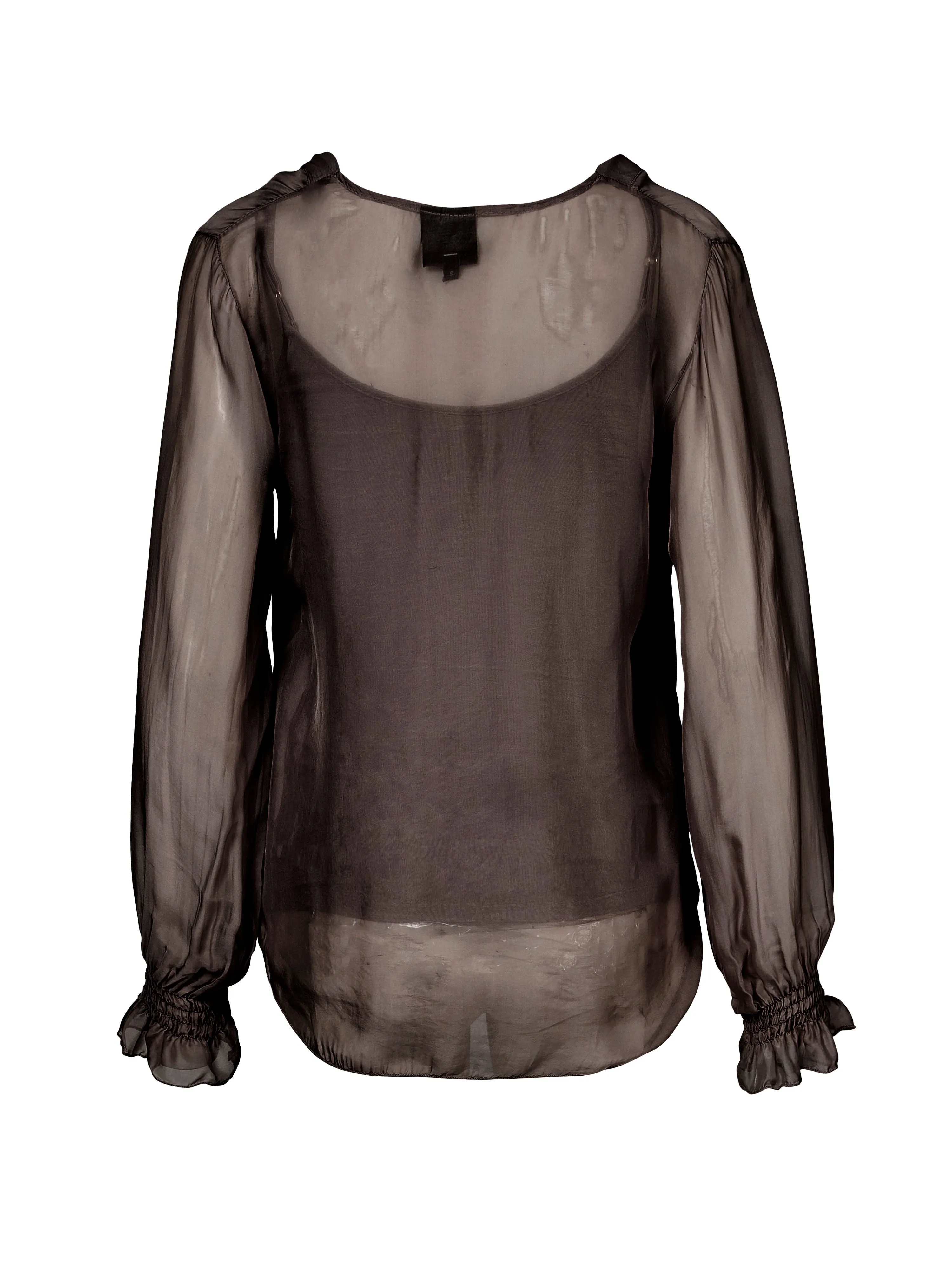 VANINA Bluse - Dark Brown