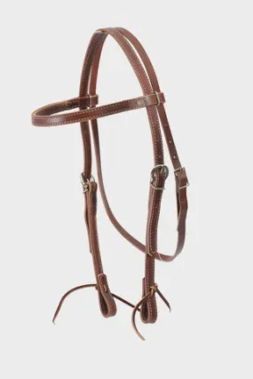 Weaver Latigo Headstall - Brown