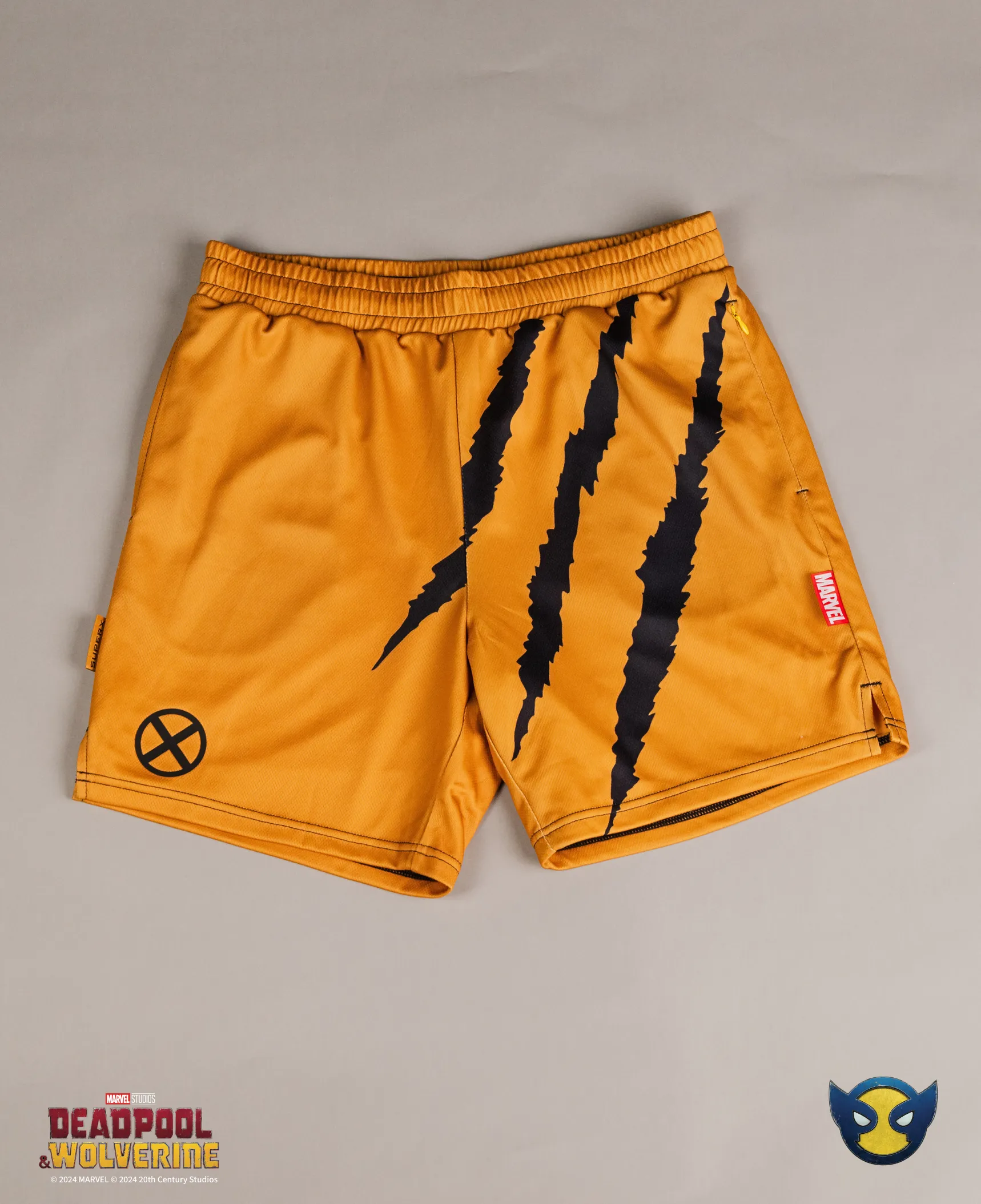 WOLVERINE Claw Shorts - Yellow