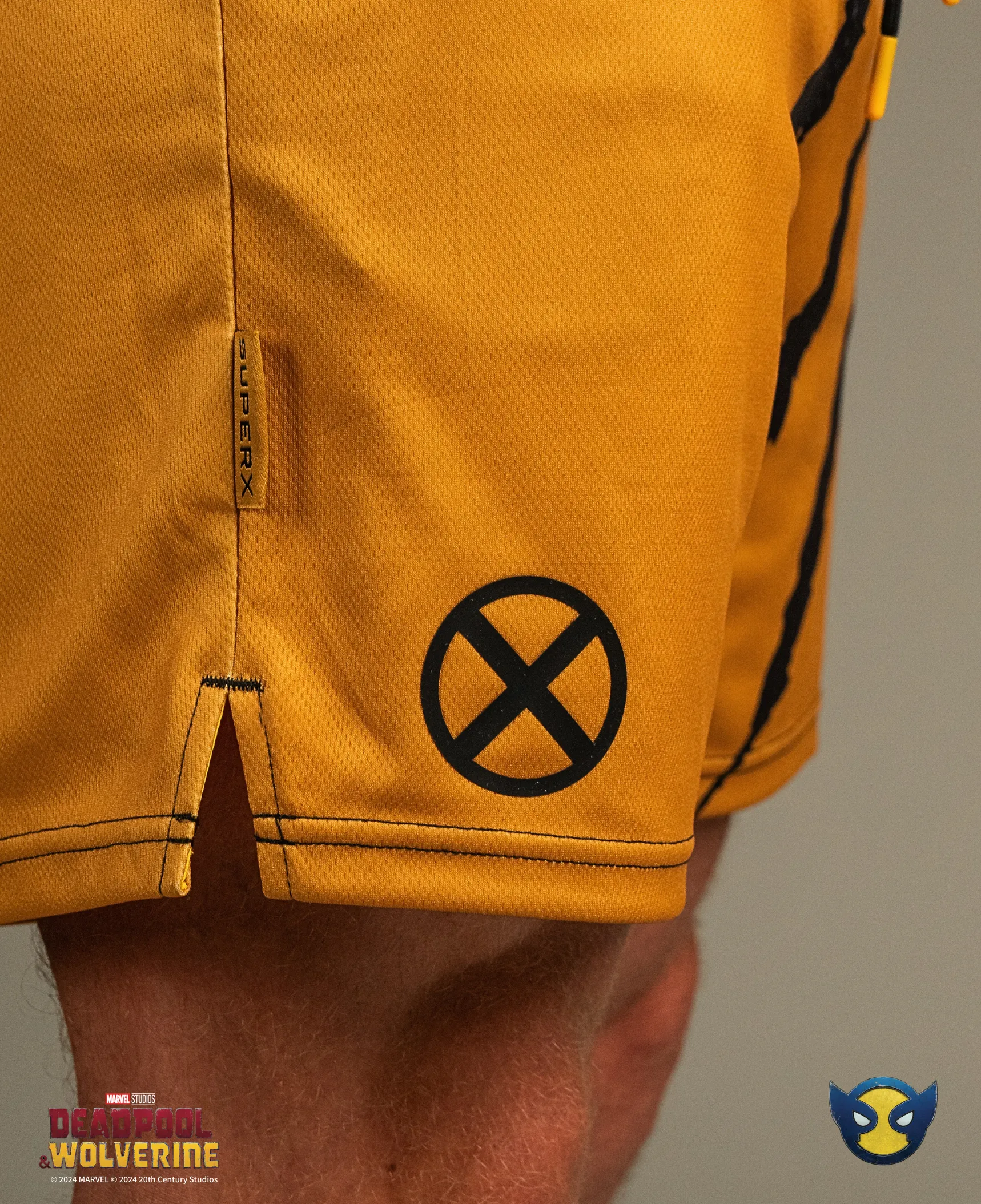 WOLVERINE Claw Shorts - Yellow