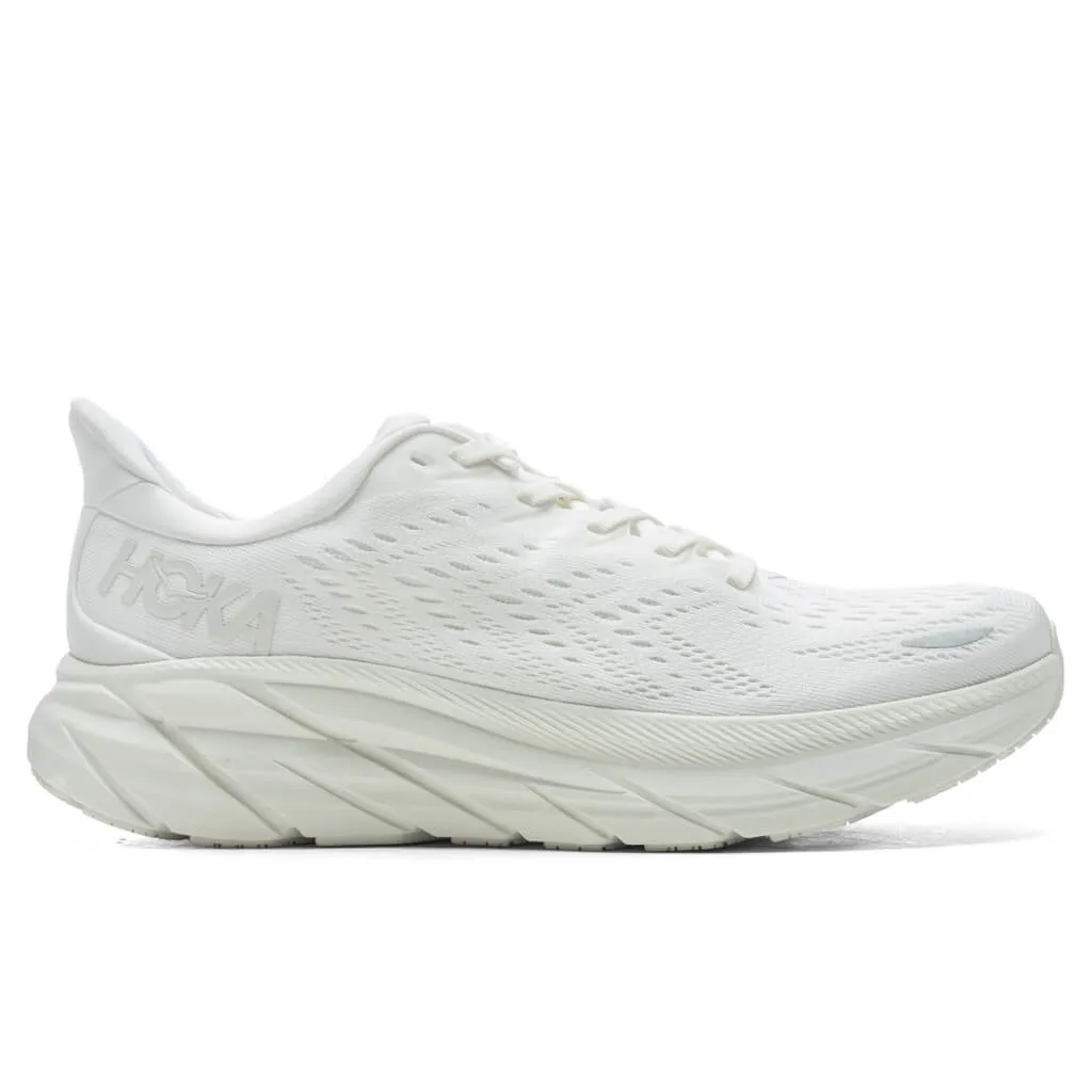 Women's Clifton 8 - White/White